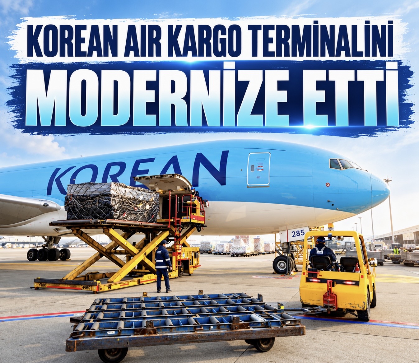 Korean Air Kargo Terminalini Modernize Etti