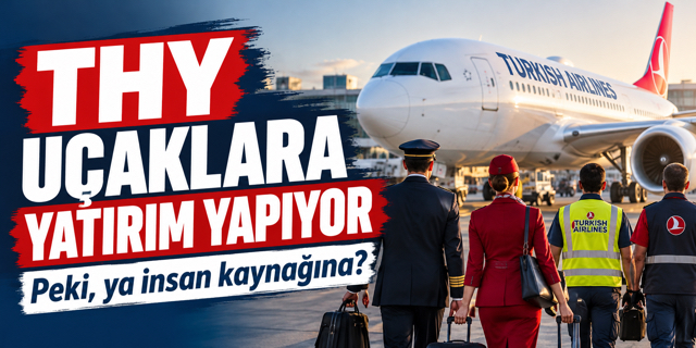 KÖŞE | THY Uçaklara Yatırım Yapıyor. Peki Ya İnsan Kaynağına?