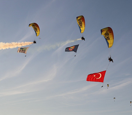 Ölüdeniz Hava Oyunları Festivali’nin açılışı gerçekleştirildi