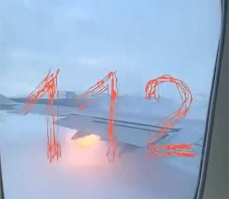 Yolcu uçağı pistten çıktı!