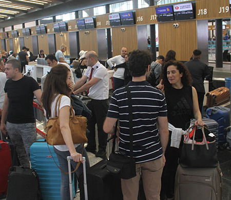 Türkiye'ye gelen turist sayısı arttı