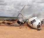 Somali'de uçak faciası; 5 kişi hayatını kaybetti
