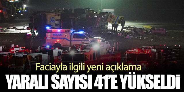 Yaralı sayısı 41'e yükseldi!
