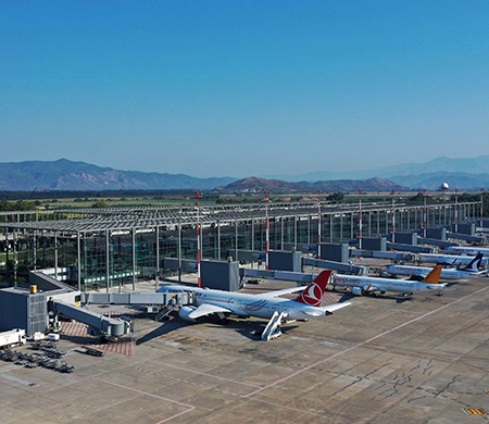 Dalaman Havalimanı'nda 4 aylık rakamlar belli oldu