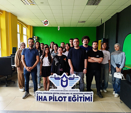 Aydın'da Ticari İHA Pilotları mezun oldu