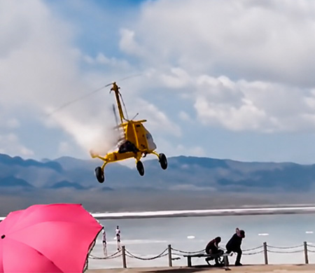 Gyrocopter Kazası: İki Turist Yaralandı