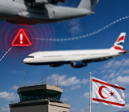 Rum Basınının “Uçakların Çarpışma Riski” İddiasına KKTC’den Yanıt