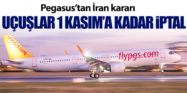 Pegasus'tan İran kararı