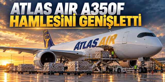 Atlas Air A350F hamlesini genişletti