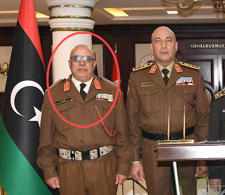Libya Kara Kuvvetleri Komutanı da Uçaktaydı!