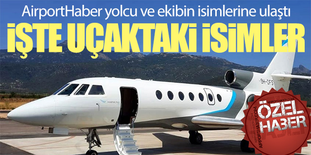 Ankara'da kaybolan uçakta kimler vardı?