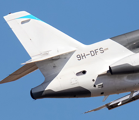 Ankara'da Falcon 50 tipi özel jet radardan kayboldu