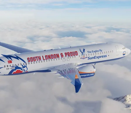 SunExpress’ten Crystal Palace'a özel uçak giydirmesi geliyor