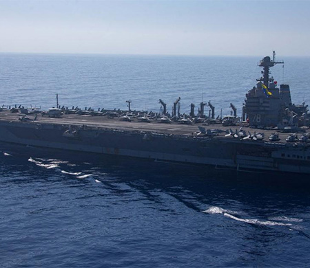 ABD uçak gemisinde 'tuvalet' krizi!