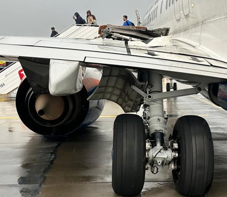 Dikmesi kırılan uçak sonrası yeni gelişme