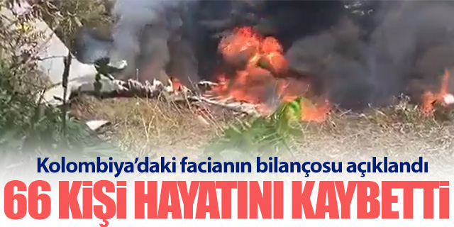 Kolombiya'daki faciada 66 kişi hayatını kaybetti!