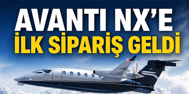 Piaggio Aerospace’nin yeni uçağına ilk sipariş