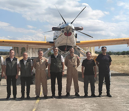İki Air Tractor Yenişehir Havalimanı’na Konuşlandırıldı