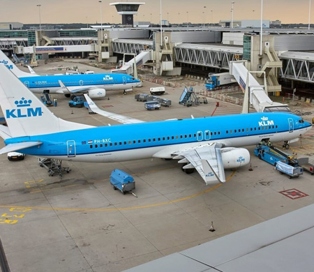 KLM, Yer Hizmetleri Grevi Nedeniyle 119 Uçuşu İptal Etti