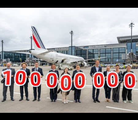 Berlin Brandenburg Havalimanı 100 Milyonuncu Yolcusunu Ağırladı