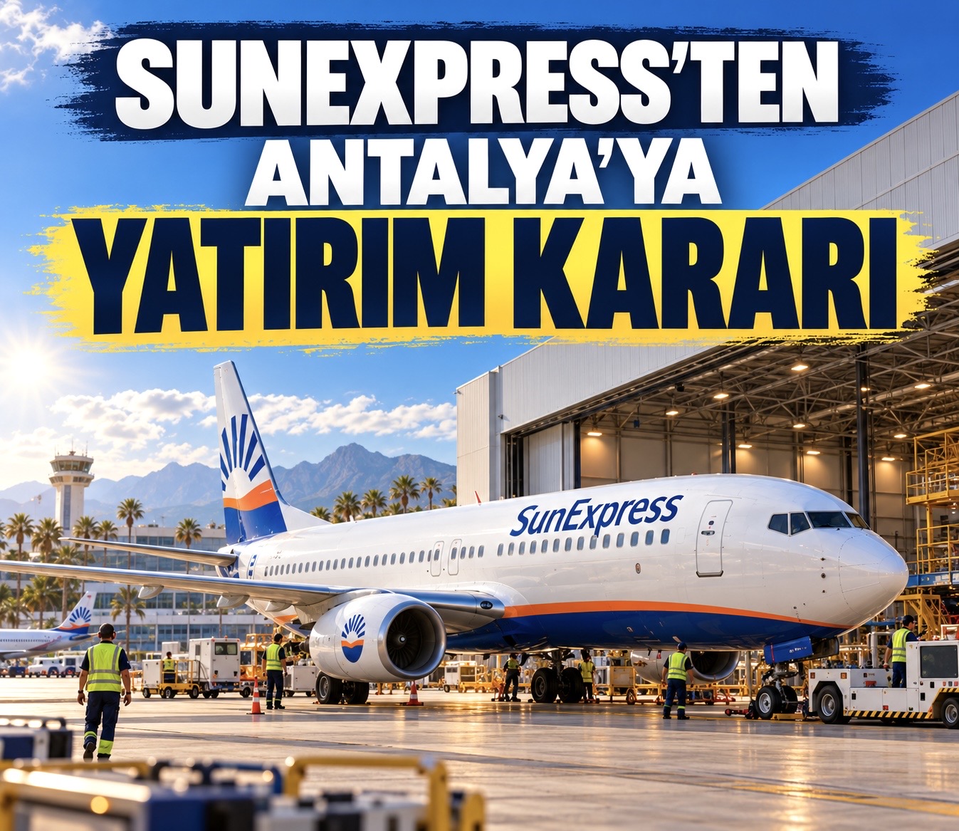 SunExpress’ten Antalya’ya Önemli Yatırım Kararı