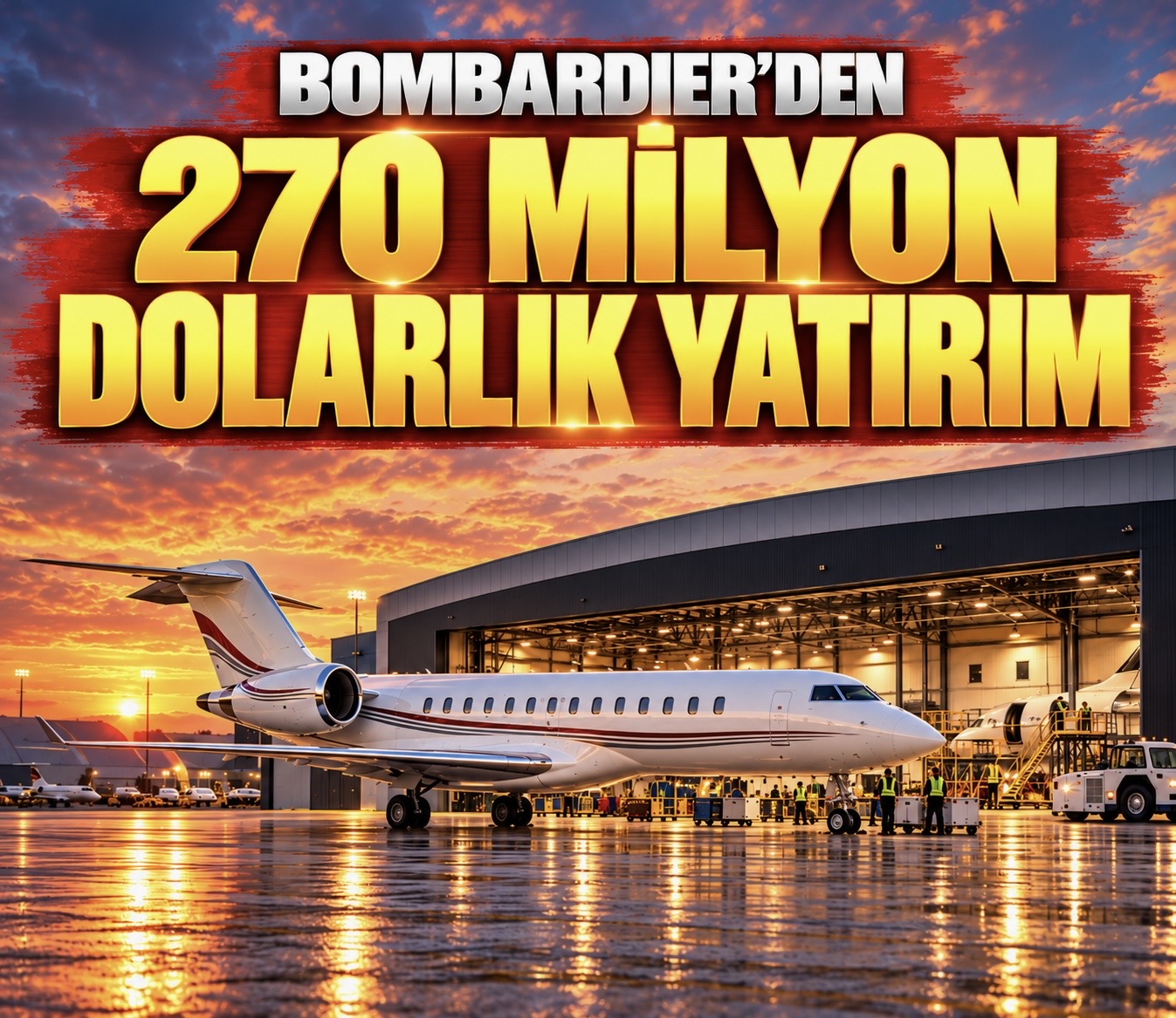 Bombardier’den 270 milyon dolarlık yatırım kararı