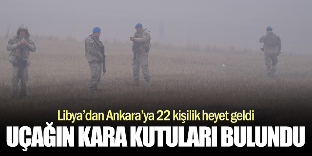 Ankara'da Düşen Uçağın Kara Kutuları Bulundu