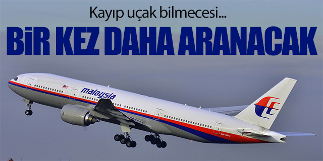 Kayıp Malezya uçağını arama çalışmaları başlıyor