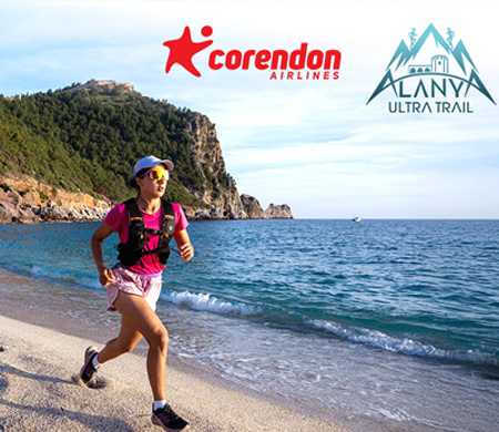 Corendon Airlines, Alanya Ultra Trail’in sponsoru oldu