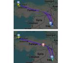 Pegasus ve THY uçakları Bağdat’tan döndü, Diyarbakır’a indi