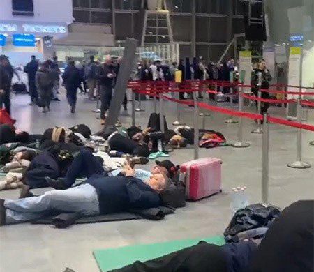 İHA saldırısı hava trafiğini alt üst etti