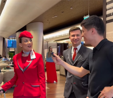 THY Kabin Memurlarının Dil Yeteneği Japon Fenomeni Etkiledi