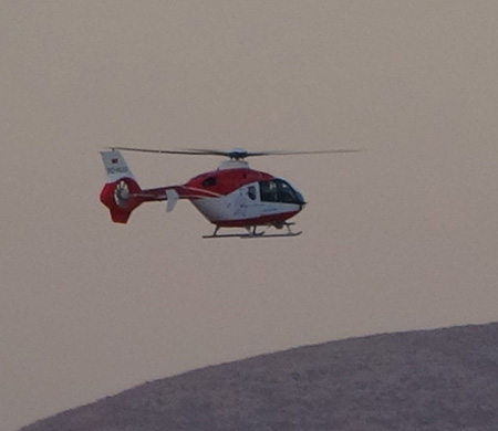 Ambulans helikopter 6 aylık bebek için havalandı