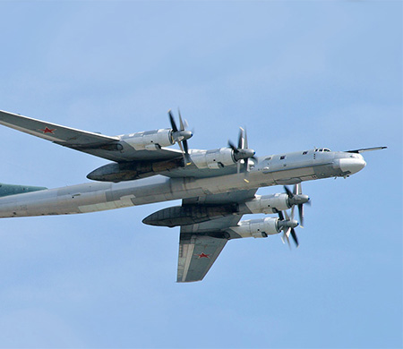 Rus uçaklarından 7 saatlik planlı uçuş