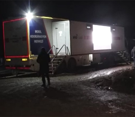 Libya heyetini taşıyan uçağın düştüğü bölgedeki çalışmalar devam ediyor