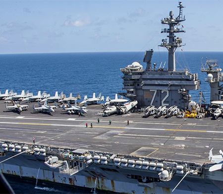 ABD uçak gemisini Orta Doğu'ya konuşlandırdı