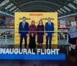 Sabiha Gökçen'den Avrupa'ya yeni hat; Pegasus Ljubljana’ya başladı