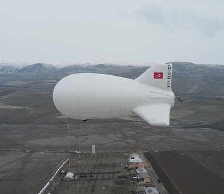 Yerli aerostat GÖKÇERİ sahada: “Uçan karakol” görevde