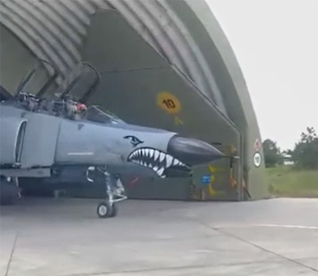 F-4E/2020’lerle Karadeniz’de eğitim uçuşu