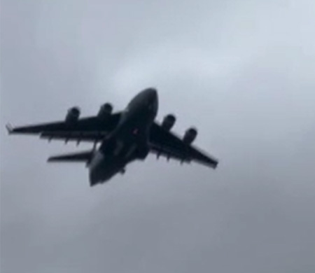 Moskova’da Gizemli Uçuş: ABD’ye Ait C-17 Rusya’ya İndi
