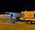 Ambulans uçak 11 yaşındaki çocuk için havalandı