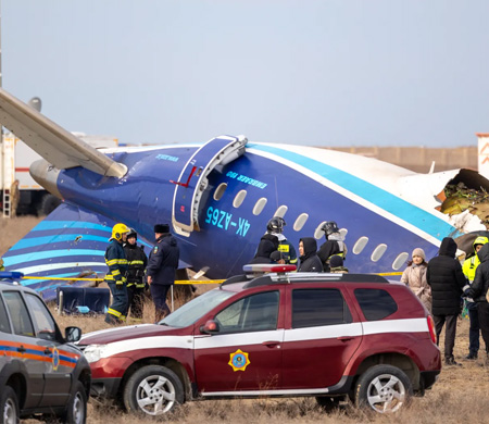 AZAL'a ait uçak saldırıya mı uğradı?