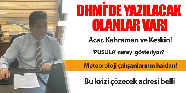 KÖŞE / Bitmeyen Konu DHMİ…