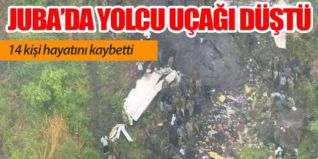 Yolcu uçağı düştü: 14 kişi hayatını kaybetti
