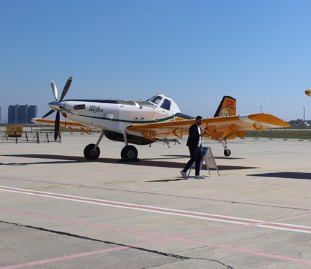 OGM'nin hava araçları İstanbul Airshow'da sergileniyor