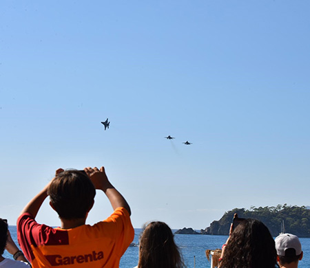 Fethiye'de F-16'lar nefes kesti