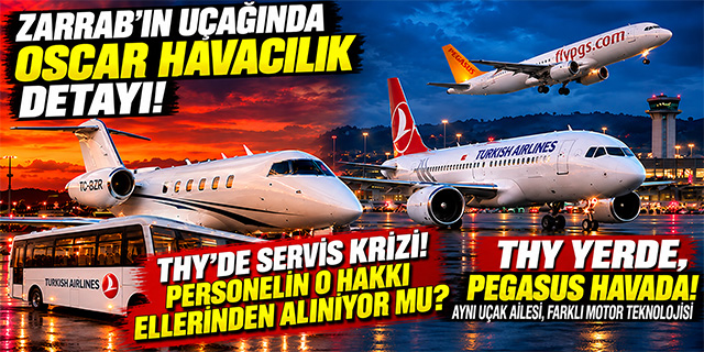 Ali Kıdık İle Yüksek İrtifa; ZARRAB’IN UÇAĞINDA OSCAR HAVACILIK DETAYI!