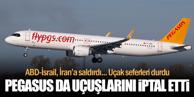 Pegasus da Orta Doğu uçuşlarını iptal etti