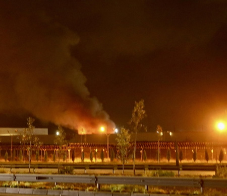 Havalimanı yakınlarında İHA saldırısı düzenlendi