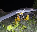 Kapadokya'da microlight kırıma uğradı: 2 yaralı